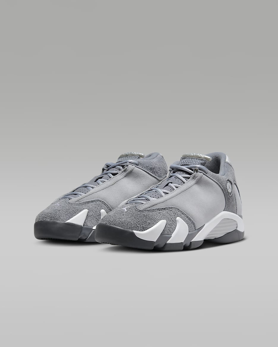 Jordan 14 grey suede shop